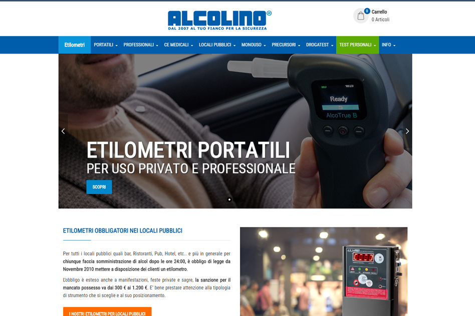 Realizzazione siti E-Commerce a Fabriano