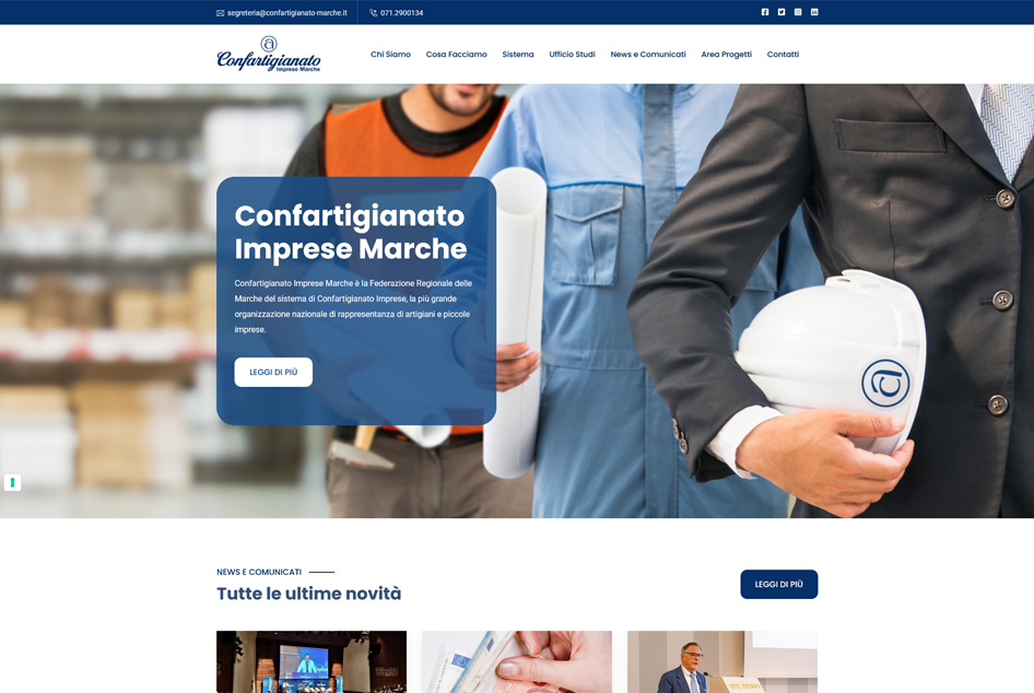 Realizzazione siti Web a Fabriano